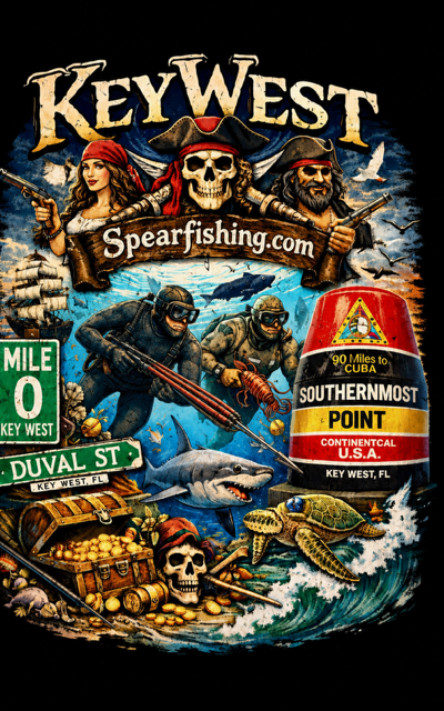 Key West Spearfishing Pirate Tee